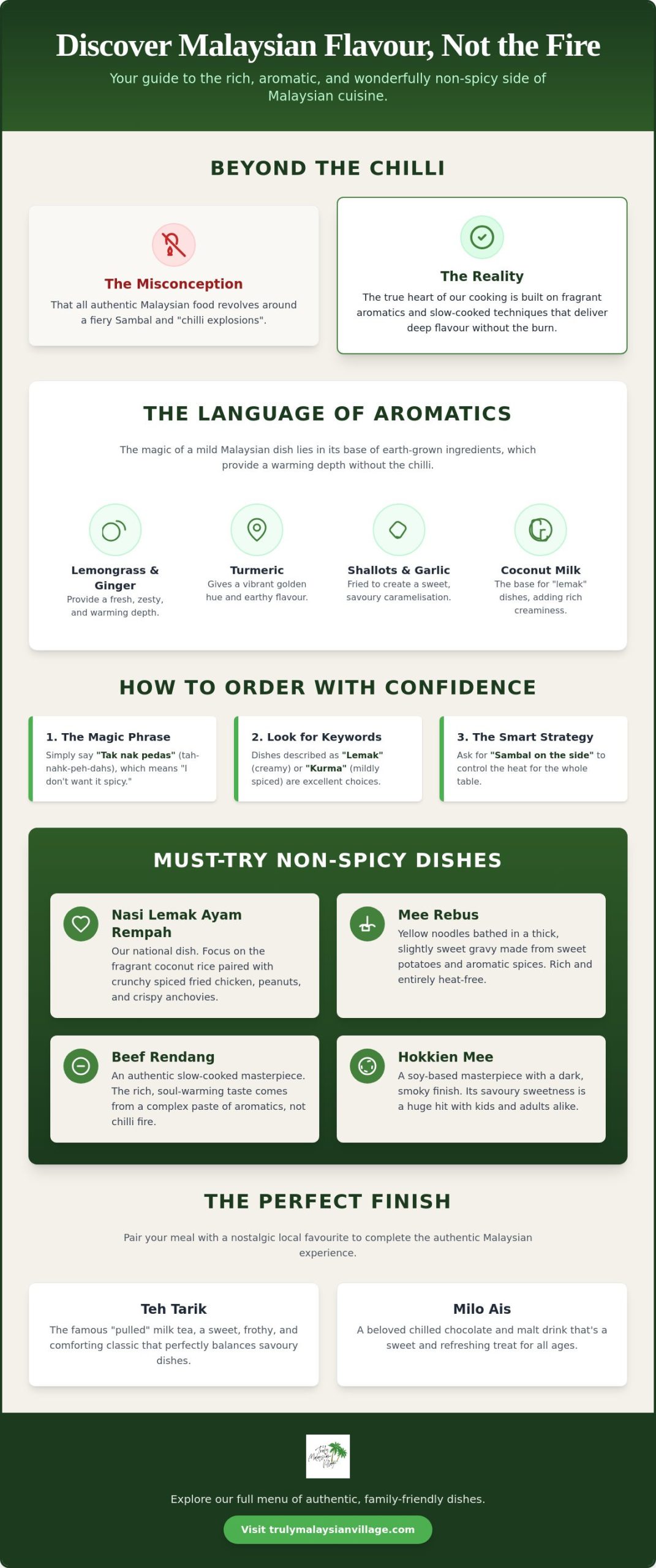 The Best Non-Spicy Malaysian Dishes: A Flavour Guide for Every Palate