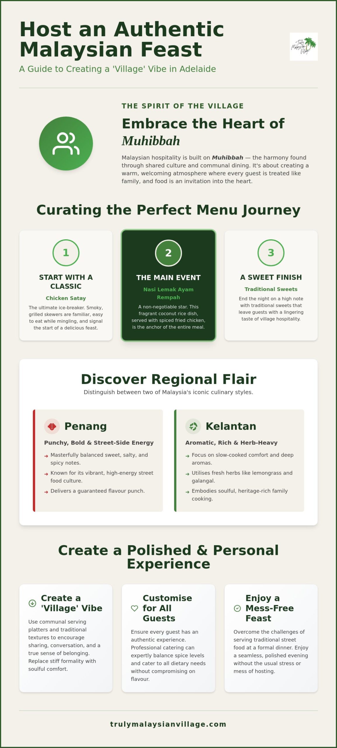 Malaysian Dinner Party Catering in Adelaide: The Ultimate Planning Guide
