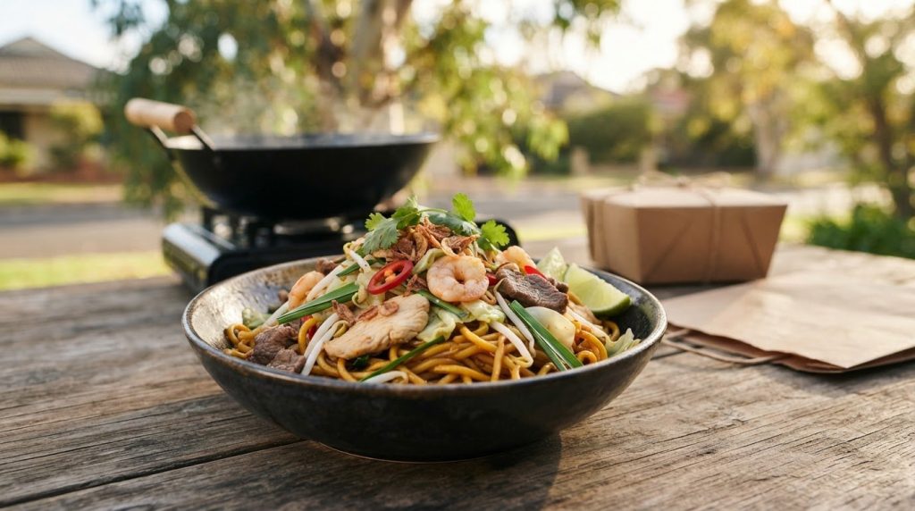 Mee Goreng in Adelaide: Price, Protein and Pickup Options